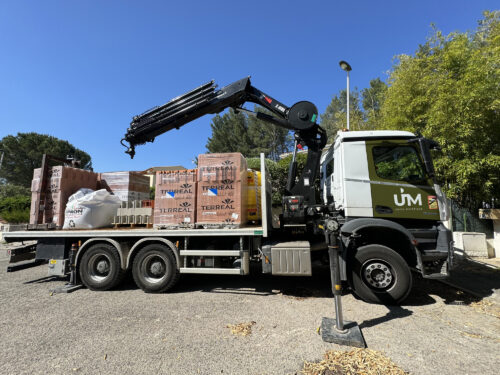 UNION-MATERIAUX Livraison chantiers