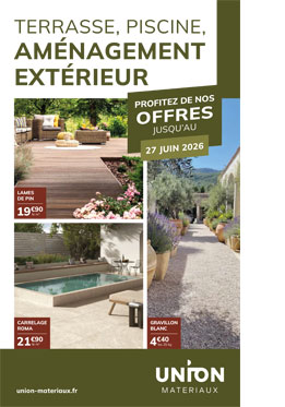 Opération terrasse, piscine et aménagement extérieur