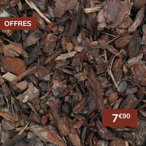 Écorce de pin 20/80 – Sac 40 L – PRADIER