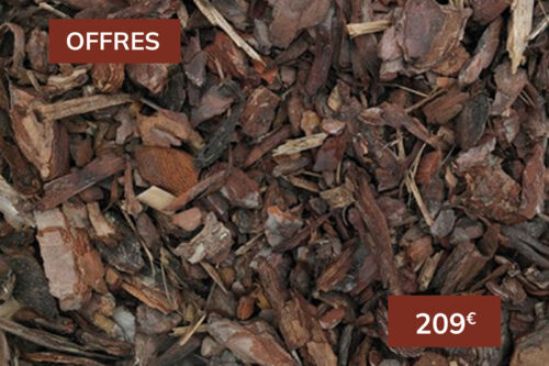 Écorce de pin 20/80 – Sac 40 L – PRADIER