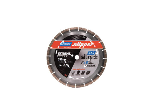 Disque diament Clipper 4x4 Silencio 125x22,23 - NORTON CLIPPER